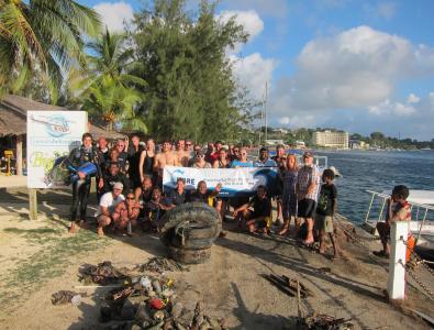 image of Dive Against Debris team in Vanuatu